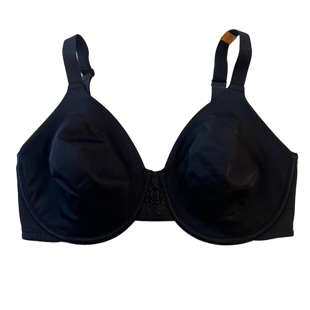 Vanity Fair Beauty Back Smoothing Minimizer Underwire Bra 76080 Black 36DD